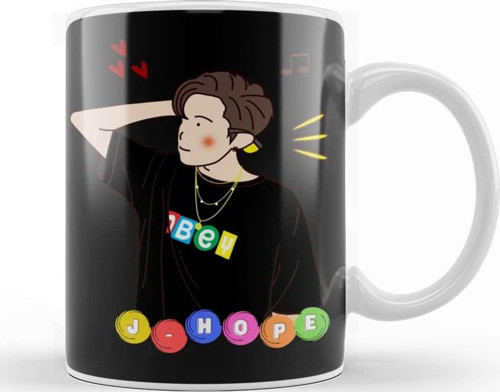 Bts Jhope Kupa Bardak Porselen
