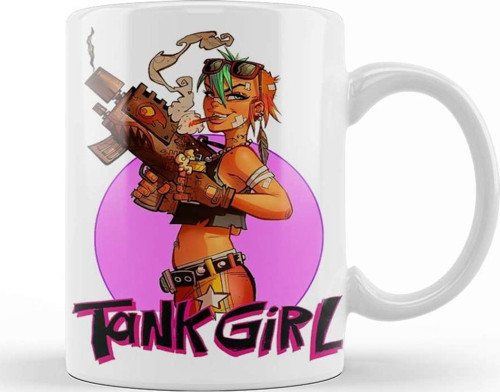 Tank Girl Kupa Bardak Porselen