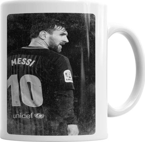 Messi 10 Kupa Bardak Porselen