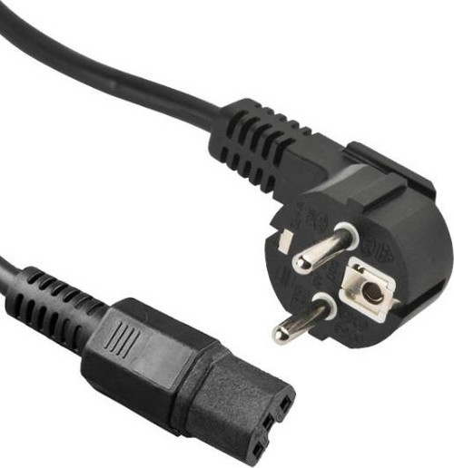 Güç Kablosu, Schuko C15, 1.80 metre, 10A 250V, H05VV F0.75*3 Schuko-C15 Power Cab