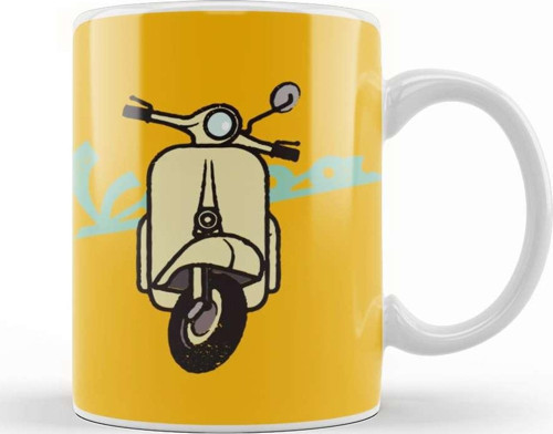 Vespa 01 Kupa Bardak Porselen