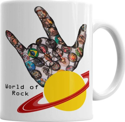 Rock 03 Kupa Bardak Porselen