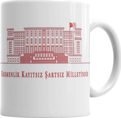 Atatürk Kupa Bardak Porselen