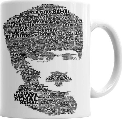 Atatürk Kupa Bardak Porselen