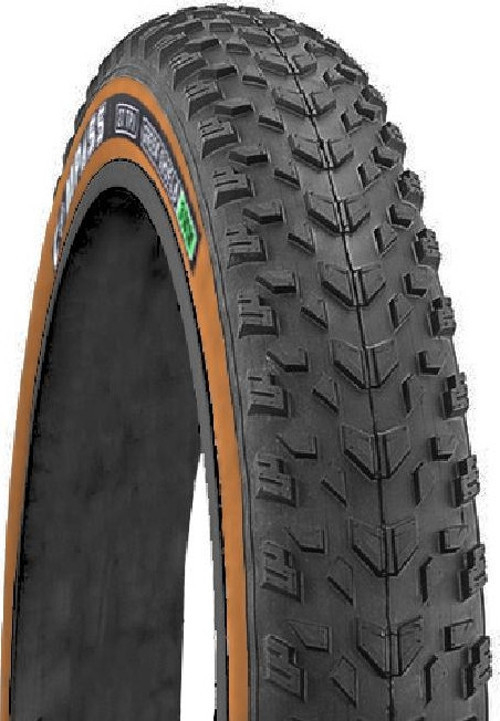 20x4.0 3mm Zırhlı Dişli Fat Bike Bisiklet Dış Lastik Amber