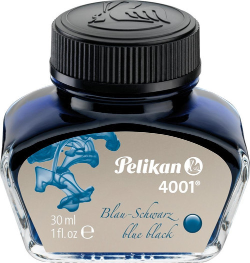 4001 Yazı Mürekkebi 30ml Mavi Siyah