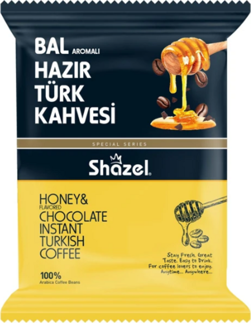 Ballı Hazır Türk Kahvesi 100 gr x 16 adet (Aromalı)