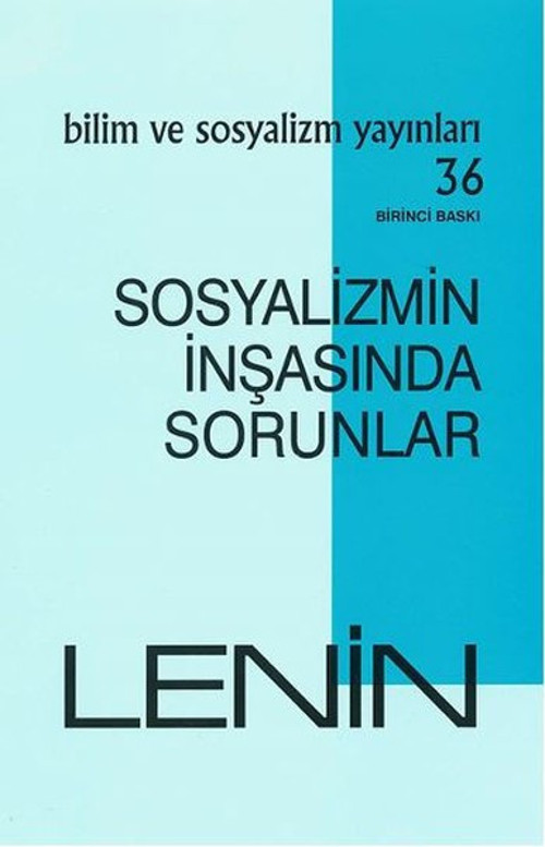 Sosyalizmin İnşasında Sorunlar