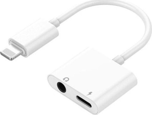 RC12 IPHONE 7-8-PLUS-X SERİSİ LIGHTNING 3.5MM KULAKLIK + ŞARJ ÇEVİRİCİ ADAPTÖR