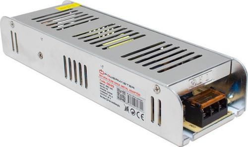 PM-13249 12 VOLT - 20 AMPER SLIM METAL KASA ADAPTÖR (225*68*40)