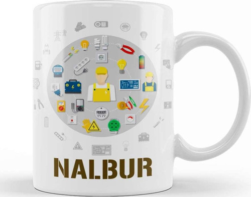Nalbur Kupa Bardak Porselen