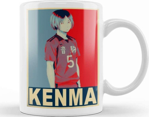 Kenma Kozume Kupa Bardak Porselen