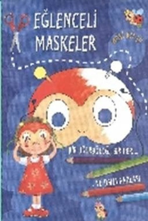 Eğlenceli Maskeler Mavi Kitap