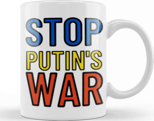 Ukraine 2022 Kupa Bardak Porselen