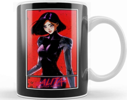 Alita Fanart Kupa Bardak Porselen