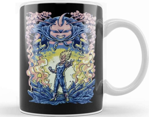 Majin Vegeta Kupa Bardak Porselen