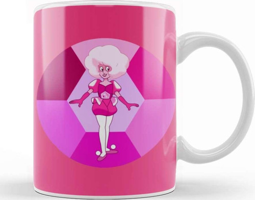 Pink Diamond Kupa Bardak Porselen