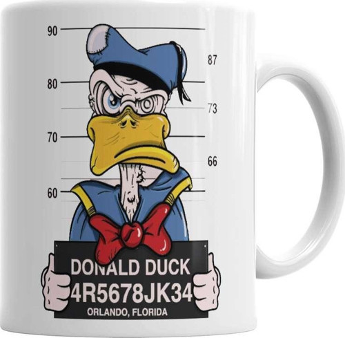 Donald Duck Kupa Bardak Porselen