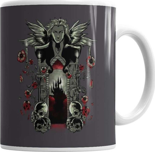 Blood Roses Kupa Bardak Porselen