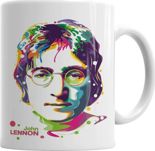 John Lennon Kupa Bardak Porselen