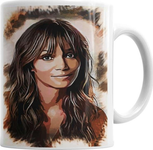 Halle Berry Kupa Bardak Porselen