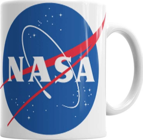 Nasa Logosu Kupa Bardak Porselen
