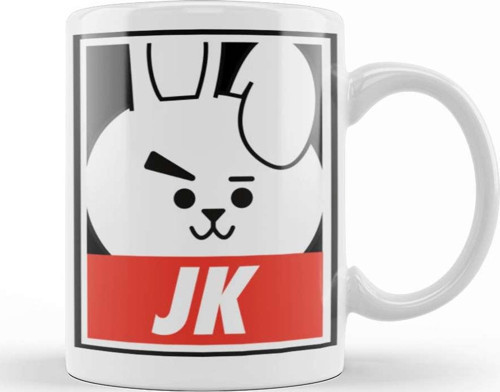 Bt21 Jk Bts Kupa Bardak Porselen