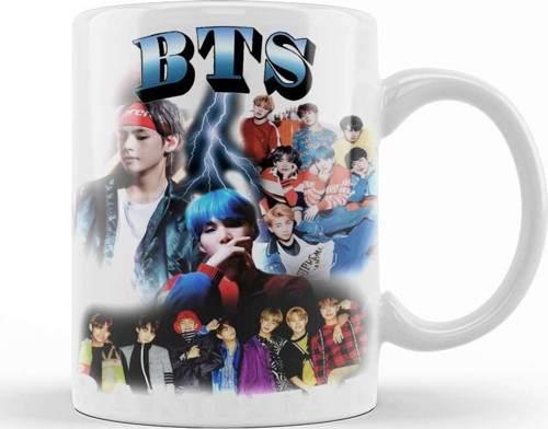 Bts Bangtan Kupa Bardak Porselen