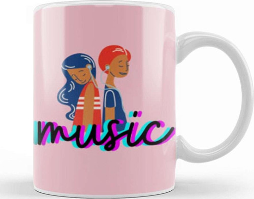 Music Kupa Bardak Porselen