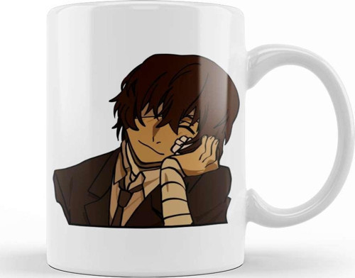 Dazai Osamu Kupa Bardak Porselen