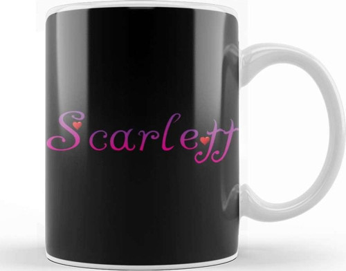 Scarlett 01 Kupa Bardak Porselen