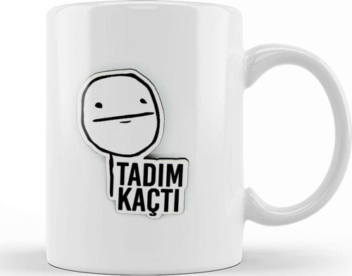 Tadım Kaçtı Kupa Bardak Porselen