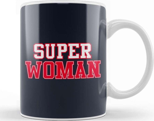 Super Woman Kupa Bardak Porselen