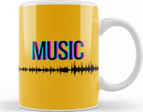 Music Music Kupa Bardak Porselen