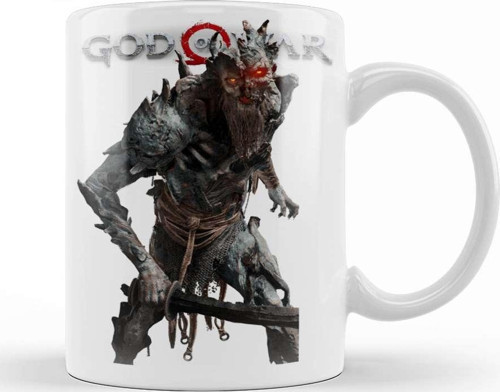 God Of War Kupa Bardak Porselen