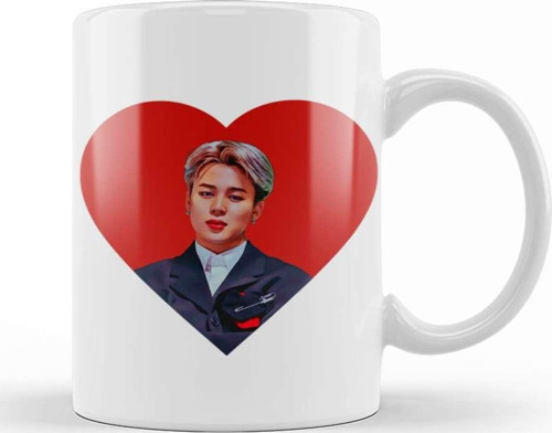 Jimin Love Kupa Bardak Porselen