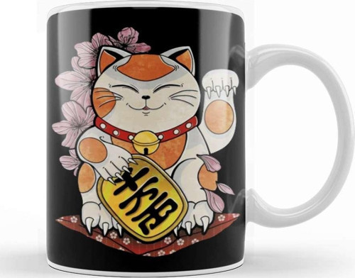 Lucky Neko Kupa Bardak Porselen