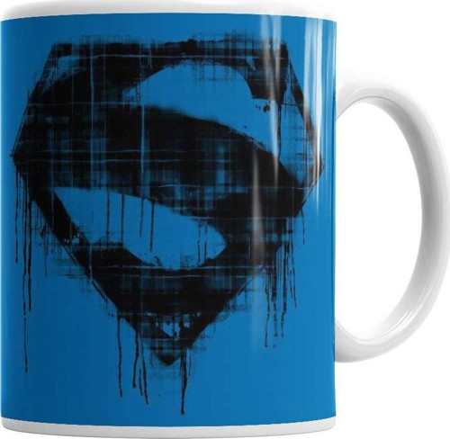 Super Man Kupa Bardak Porselen