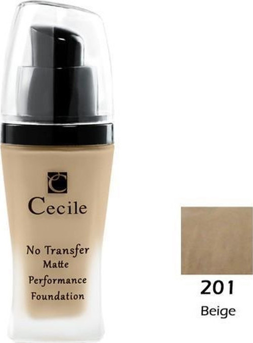 No Trasfer Matte Foundation Mat Fondöten 201