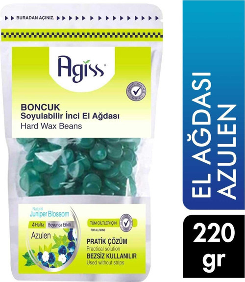 Boncuk Soyulabilir El Ağdası Azulen Tüm Ciltler İçin 220 Gr