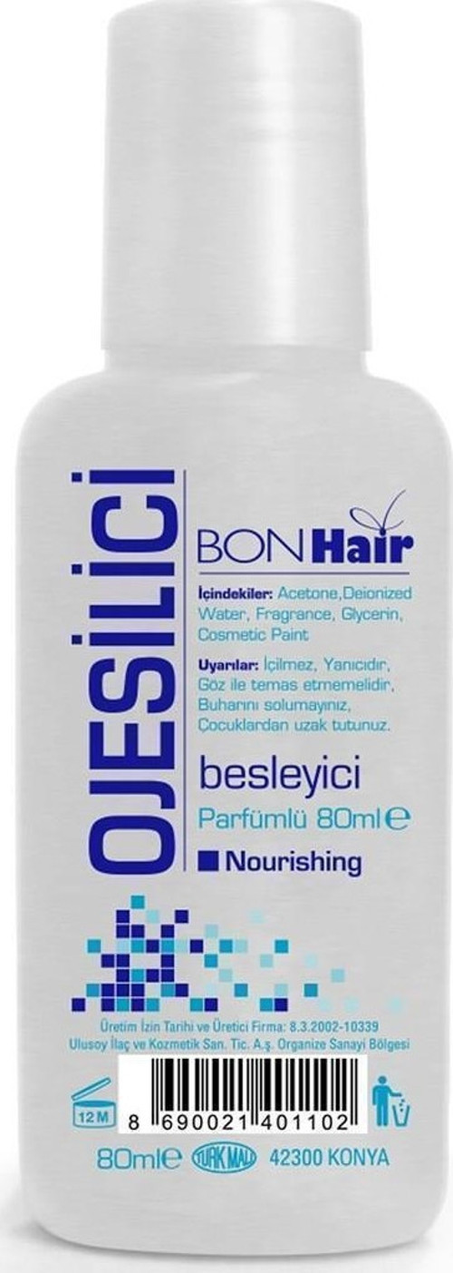 Ulusoy Bonhair Aseton 80 Ml