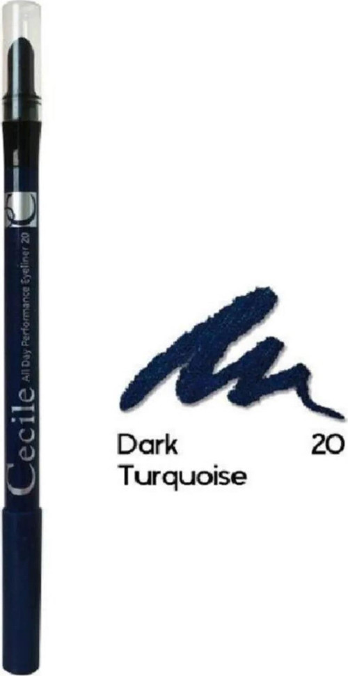 All Day Performance Eyeliner 02 Dark Turguoise