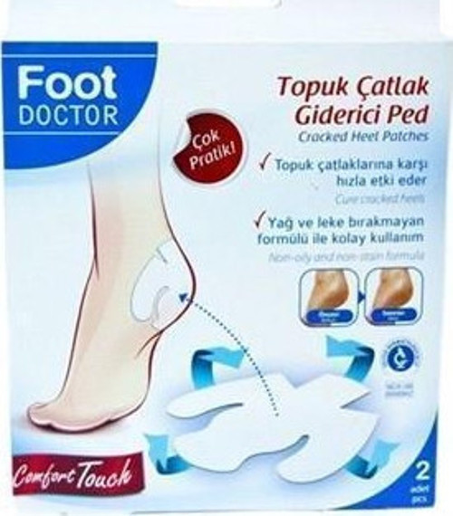 Topuk Çatlak Giderici Ped 2 Li