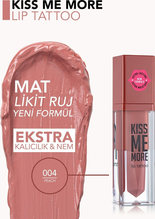 Kıss Me More Lıp Tatto Ruj 04