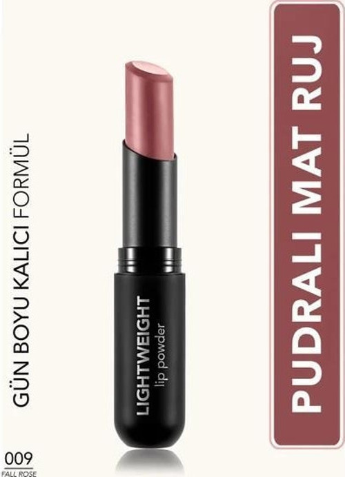 Lıghtweıght Lıp Powder Pudralı Mat Ruj 009 Fall Rose