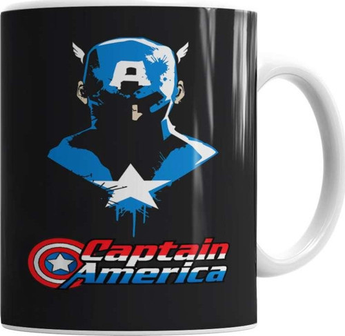 Capitao Americakupa Bardak Porselen
