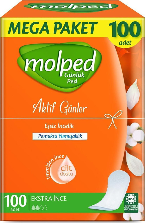 Günlük Ped Aktif Günler 100 Lü