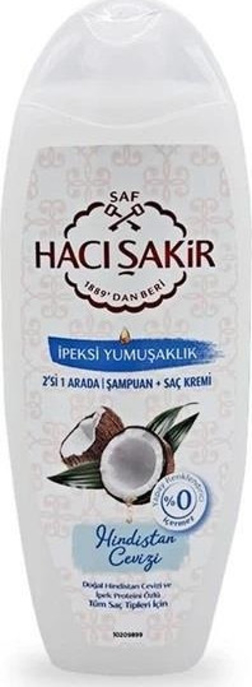 Şampuan Hindistan Cevizi Sütü Normal Saçlar 2in1 500 Ml