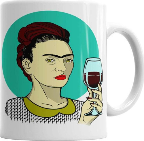 Frida Kahlo 10 Kupa Bardak Porselen