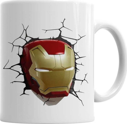 Homem De Ferro Kupa Bardak Porselen